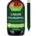 NY AGE Chlorophyll flydende dråber - naturlige koncentrat - Energy Booster, fordøjelse og immunsystem støtter, intern deodorant, lever funktion - (2 Fl Oz (pakke med 1))