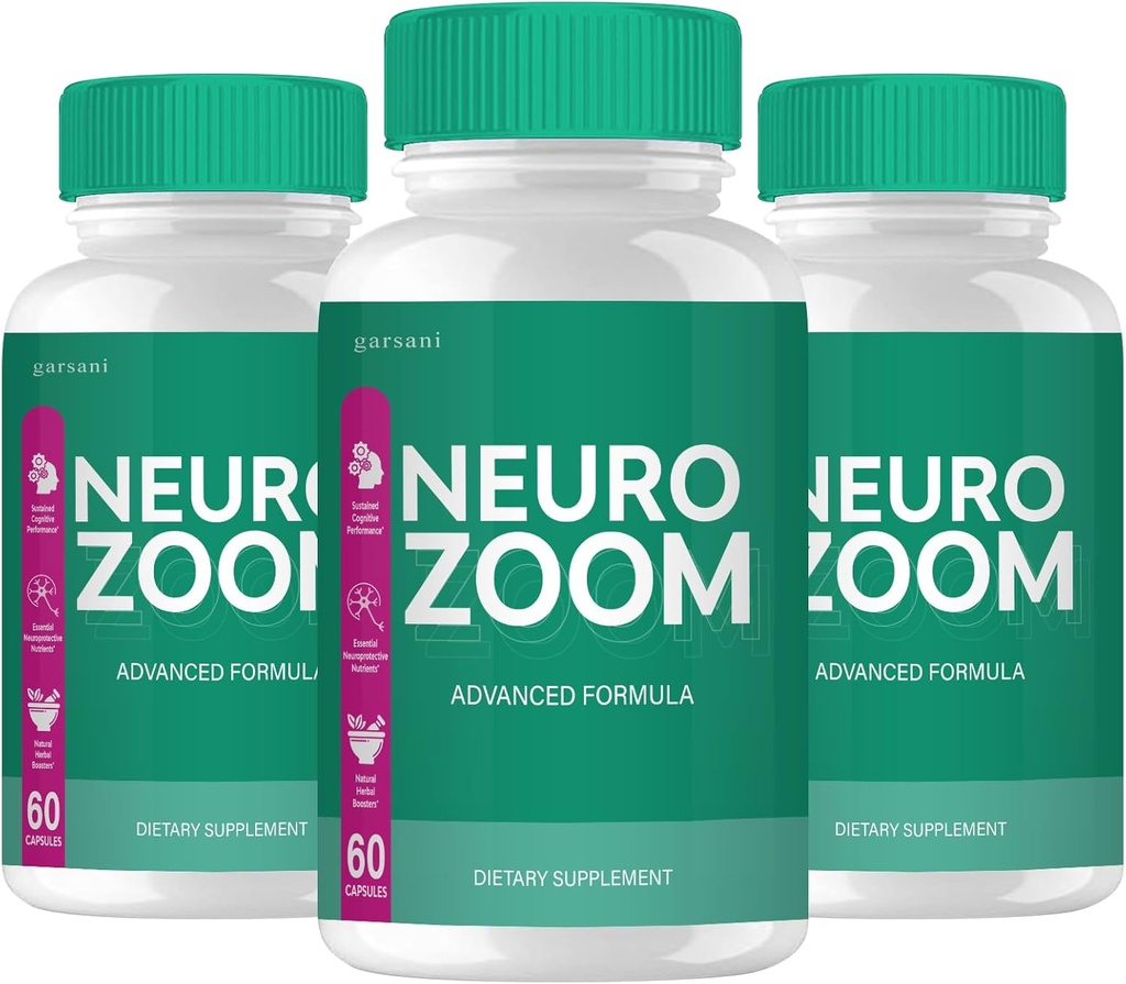 Neuro Zoom - Neuro Zoom Avanceret Kapselformel (3 pakker, 180 kapsler)