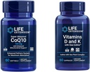 Life Extension Super Ubiquinol CoQ10 med forbedret Mitokondriel Support & Vitamin D og K med Sea- Jod, D3- vitamin