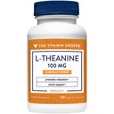 The Vitamin Shoppe L-Theanine 100MG, Clinically Studied Ingredient, Supports Relaxation & Stress (120 Capsules)
