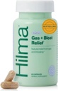 Hilma Natural Gas and Bloating Relief for Women, Doctor Formulated with Organic Ingredients, Lemon Balm, Fennikel og pebermynte Leaf, 50 Vegan Kapsler