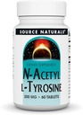 Source Naturals N- Acetyl L- Tyrosin Kosttilskud, 300 mg - 60 tabletter