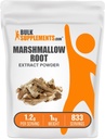 BulkSupplements.com Marshmallow Root Extract Powder - Marshmallow Root Supplement, Herbal Supplement - Gluten Free, 1,2 g per Serving, 1kg (2,2 lbs) (Pack of 1)