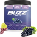 Morgen Buzz Energy Powder Grape Drink - Energy Boost Drink Mix - Sukkerfri energi med antioxidanter - Morgen Kickstart og Sport Nutrition Endurance Produkt