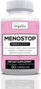 MenoStop - Hot Flashs og Menopause Support - Black Cohosh, Ashwagandha, Dong Quai, Prebiotic and Probiotic Blend - 30-Day Supply