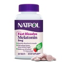 Natrol Melatonin 5mg Fast Opløs tabletter, Søvntilskud til voksne, Strawberry Flavor, 200 tabletter, Op til 200 dages forsyning