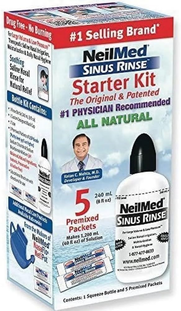 Neilmed Sinus Rinse Starter Kit (pakke med 2)