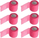 ESUPPORT 2 Inches X 5 Yards Self vedhæftede Kohesive Wrap Bandages Adhesive Sår Stærk Elastisk Førstehjælp Tape til Sport Wrist Ankle 6 Greve