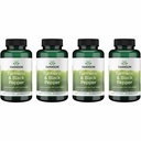 Swanson Premium- gurkemeje & sort pepper - Antioxidant, fordøjelse & fælles støtte - 90 Veg Caps (4 Pack)