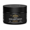 Himalayan Pure Shilajit Resin 600mg 100 Servering med Fulvic Acid & 85 + Trace Minerals Vegan Non- GMO Energy Supplement for mænd og kvinder Ancient Ayurvedic Formel