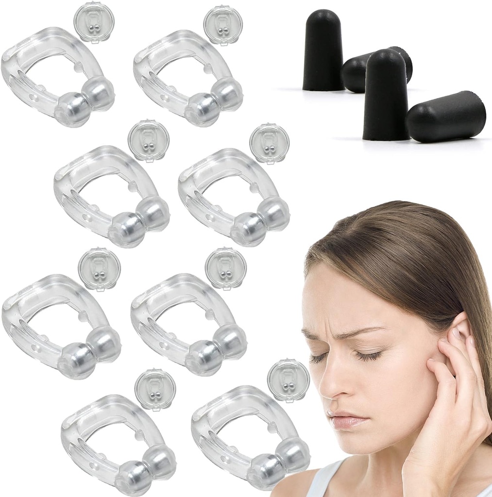 Tinnitus Relief for Ringøre, Acupeace Tinnitus Relief Device, Acupeace Anti Tinnitus Relief Ear Clip, Enhed til Stop Ear Ringing (4Pars)