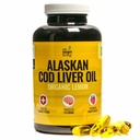 På Target Living Alaska Cod Lever Oil 120 Soft Gels er 124; linje fanget i USA er 124; naturligt occurring D-vitamin er 124; Rig i Omega 3 DHA / EPA