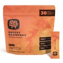 SALTT Electrolytes Powder Flavored Drink Mix - Groovy Grapefrugt - 30 Hydration Pakninger - Magnesium, kalium, natrium, trace mineraler - Zero Sugar & Gluten Free - Rejser Essentials