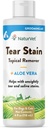 NaturVet - Tear Stain Topical Remover Plus Aloe - 4 oz Note 124; Eliminerer Unsightly Tear & Saliva Sitains