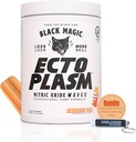 Worldwide Nutrition Bundle Kompatibel med Black Magic Supply Ecto Plasma - Sherbet Pop High Volume Pre- Workout - 20 Scoops Non Stim Pump Preworkout Powder supplement med Multi- Formål Keychain