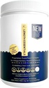 CRISAN komplet hårlængde Essentials Hår Strength Powder Supplement- Sea Moss & Adaptogen supplement - Essential Blend of Complex Vital Adaptogen Superfood til hår længde og styrke