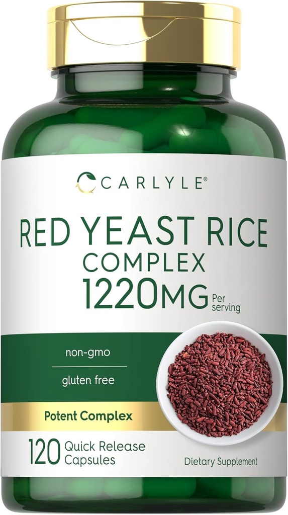 Carlyle Red Yeast Rice Complex 124; 1220mg