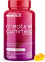 Revive X Glute Gummies, Creatin Gummies 3G, Lemon Drop, 30 Servering, 90 Greve, Monohydrat, Muscle Builder, Kreatin for kvinder, Creatin, Gummies Gummies, (Award Winning)