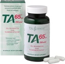 T.A. Sciences TA- 65 Telomere Aktivering Supplement - DNA reparation, Stem Cell Support, Cell Foryngelse, Telomerase Længde, 2,5 gange potens, 90 kapsler