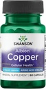 Swanson Albion Chelated kobber 2 milligram 60 kapsler