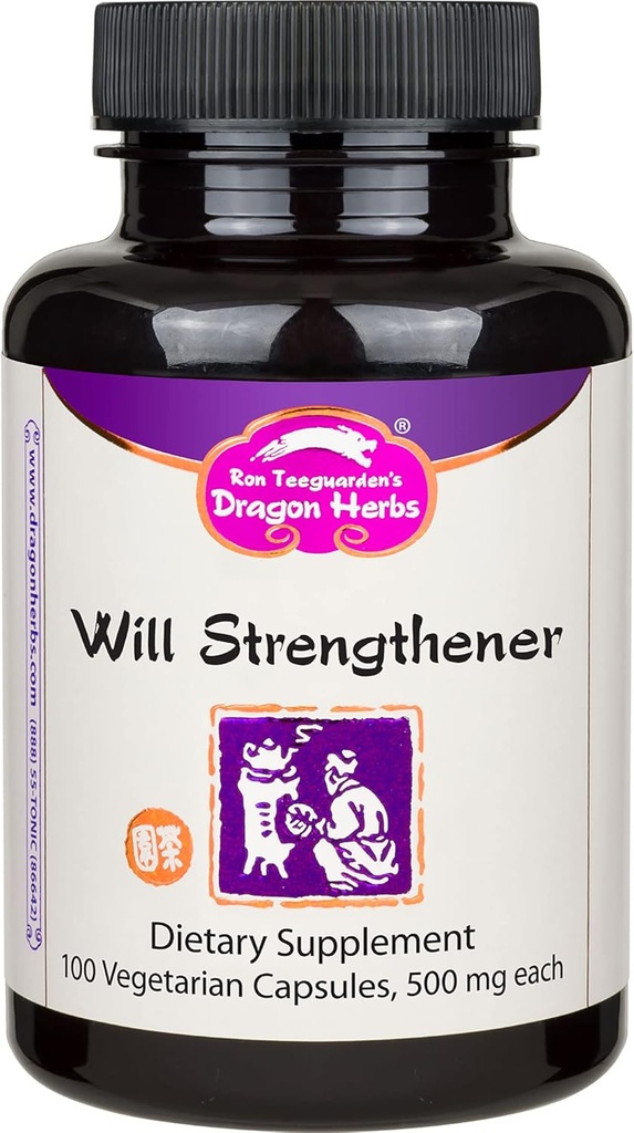 Drageurter vil styrke -- 500 mg - 100 vegetariske kapsler