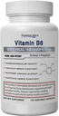 Superior Labs Vitamin B6 50mg, Pure Non- GMO supplement, Høj Absorption, understøtter immunforsvar & nervesystem, hjerne funktion, Metabolisme og hjerte sundhed, Essential for hæmoglobin produktion, 120 Veg Caps