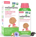 Wellows Organic Constipation Support for 6 Måned + Babyer & Toddlers (4 Fl Oz)