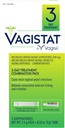 Vagisel Vagistat 3 Dag Gær Infektion Behandling for kvinder, Relieves Ekstern Kløe og Irritation - 2% Ekstern Miconazol Nitrat Cream, 3 Disponible Supposities & Appliators (Pack of 1)