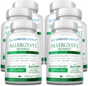 Godkendte Science Allergysyl - Lavere intensitet af sæsonallergier, Boost Immunity, rig på antioxidanter - Vegansk Friendly - 360 kapsler - Made in USA
