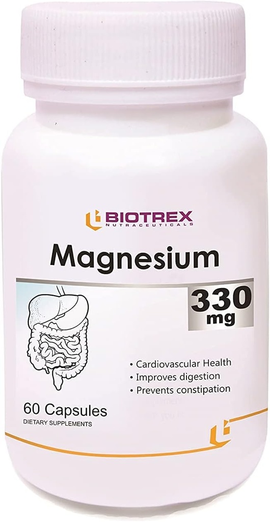 Panihari Biotrex Nutracatic Magnesium 330Mg kapsler - 60 Tæl