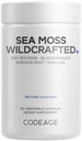 Codeage Raw Wildcrafted Irish Sea Moss Supplement, Spirulina Alger, Bladderwrack Seaweed, Burdock Root, Black Pepper, Vegan, Non- GMO, 120 Kapsler