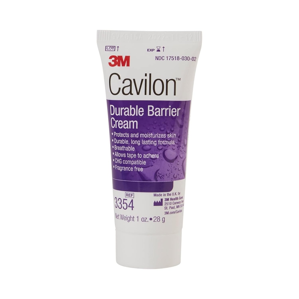 3M Cavilon Uduftende hudbeskyttende creme 1 oz. Tube 3354 1 Ct