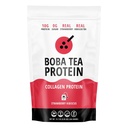 Strawberry Hibiscus Flavored Collagen124; 30 Servering MSD 124; Grass- Fed Hydrolyzed Bovin Collagen Pulver til mænd og kvinder MSD 124; fremmer hår, negle, hud, ben, og fælles sundhed MSD 124; ingen tilsat sukker