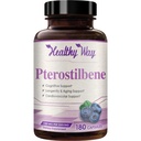 150mg Pterostilben Supplement - En gang dagligt antioxidant supplement til sund aldring immunforsvar hjerte hud og hjerne støtte - naturligt afledt ikke-GMO & Lavet i USA (180 Servere)