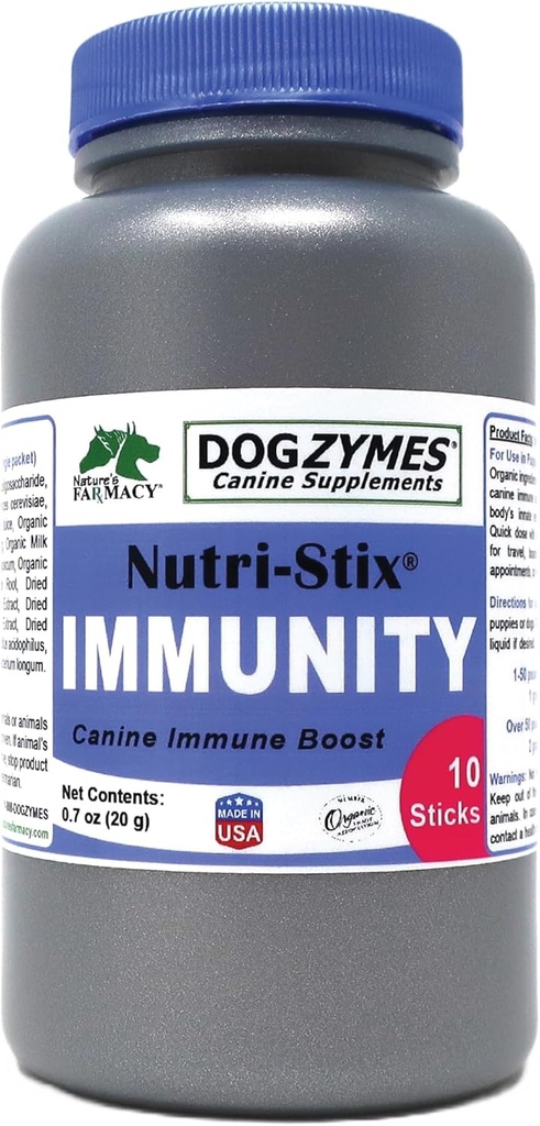 DOGZYMES 10 Count Nutri- Stix Pet Nutrition Supplement