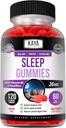 Kaya Naturals Sleep Gummies (26mg) - Sundhedstillæg og sovestøtte til voksne - Vitamin B6 og Melatonin Gummies - Gummy Vitamin til kvinder og mænd - 120 Tæl