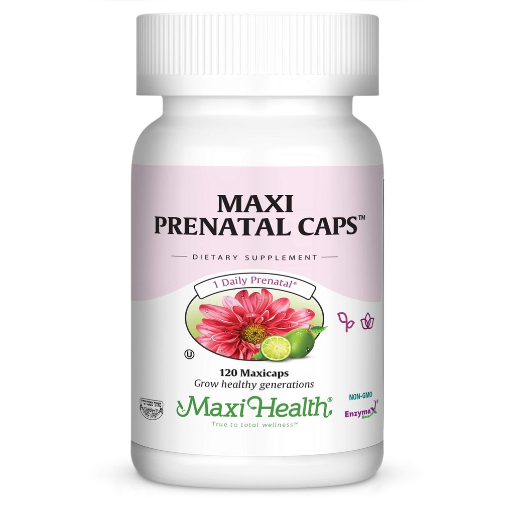 Prenatale vitaminer til kvinder - Komplet graviditet Multivitamin med folinsyre, jern, vitamin D3, B12, zink & biotin - Daglig prenatal støtte før, under og efter graviditet - 120 kapsler