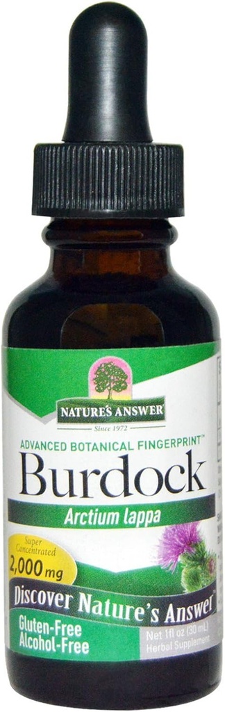 Naturens svar Burdock Root - 1 fl oz
