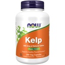 Now Supplements, Kelp 325 mcg Natural Jod, Understøtter sund thyreoideafunktion *, Super Green, 250 Veg kapsler