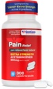 GenCare - Acetaminophen 500 mg ekstra styrke smertelindring (300 kapsler) - Multi symptom smertelindring for hovedpine, Sinus, Gigt, Rygsmerter Muskelache, Tandpine, Feber Reducer, Migræne