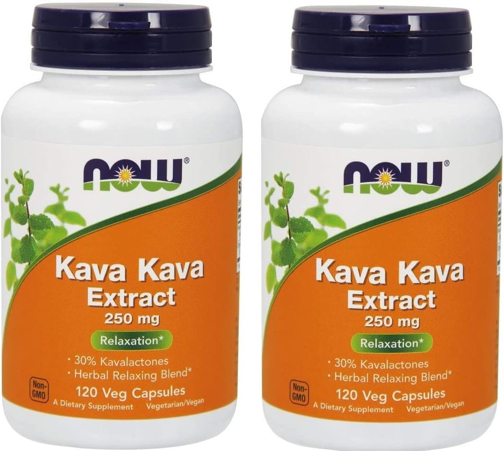 Kava Kava 250 mg 120 kapsler (pakke med 2)