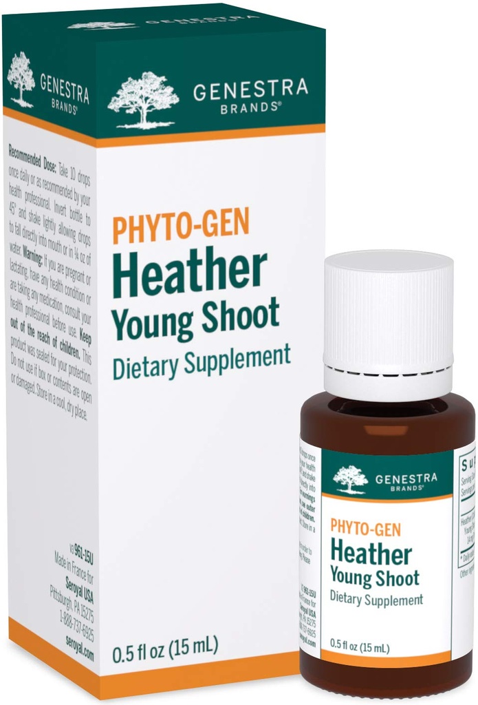 Genestra Brands Heather Young Shoot- 124; Urtetilskud 124; 0,5 fl. oz.