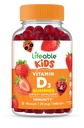 Lifeable Kids D-vitamin Gummier; D3-vitamin 1000iu