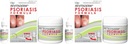 Dr. Blaine 's REVITADERM Psoriasis Formel - tematisk Cream med Coal Tar, Tea Tree Oil og Lavendel Oil til klør, Flaking, Dry, Cracked Skin Relief - 4 fl. oz. - Inkluderer rejse størrelse flaske (2 - Pack)