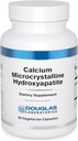 Douglas Laboratories Calcium Mikrokrystallinsk Hydroxyapatit - Tænder og knogler Sundhedsstøtte * - med Calcium & Phosphorus Mikronutrients - Kosttilskud - 90 tabletter