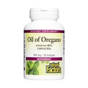 Naturlige faktorer, Olie af Oregano 180 mg, Hjælper med at opretholde godt helbred med Ekstra Jomfru Olivenolie, 30 bløddele (30 portioner)