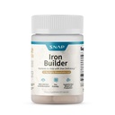 Snap kosttilskud Natural Iron Builder Kosttilskud, 21 mg jernpiller til at øge energi, Metabolisme og fordøjelse, Absorber Hurtig Vitamin Økologiske næringsstoffer (60 kapsler)