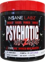 Insane Labz Psykotisk War Zombie High Stimulant Pre Workout Powder, ekstrem vedvarende energi, fokus og pumpe med Beta Alanine, L- Arginin, 30 Servere (Grape)