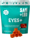 SAM + LEO EJA + Kids Gummy Vitaminer - Alle naturlige, Vegansk Eye Vitaminer til børn & Teens - Vitamin A, Zink, Lutein og Zeaxathin Gummies - Orange Flavor - 60 / ct