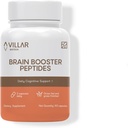 Brain Booster Peptider - Græs Fed Bovine Brain - Understøtter fokus, hukommelse & mental Klarhed - Natural Nootrop med Hydropeptex ® - 60 kapsler